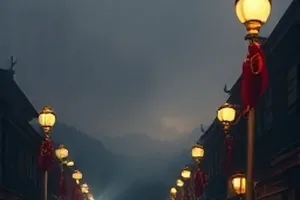 雪落无声封面，深夜无人的雪后街巷