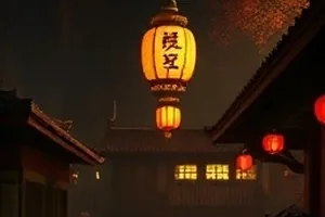 深夜书房封面，暖黄台灯下摊开的旧书