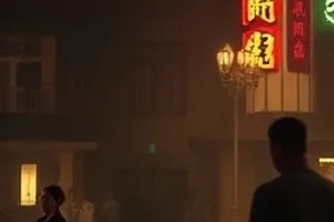 双子协定封面，对称构图的镜像双人剪影